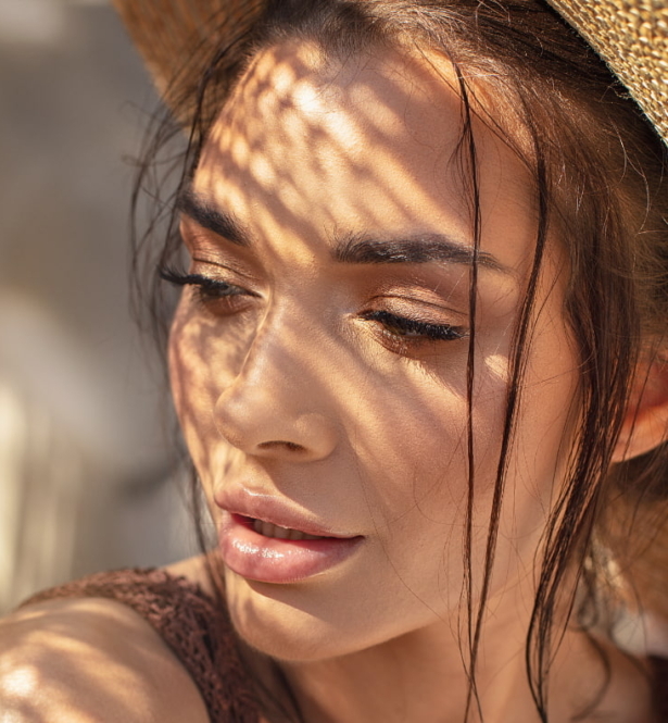 woman with beautiful face